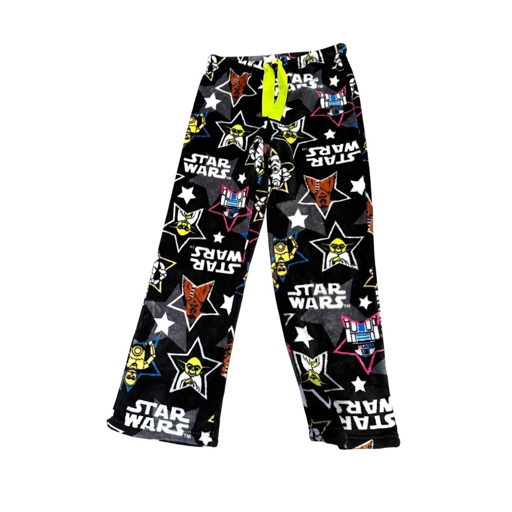 Star Wars Fuzzy Fleece Pajama Pants – Size M – Soft, Cozy‎ & Iconic!